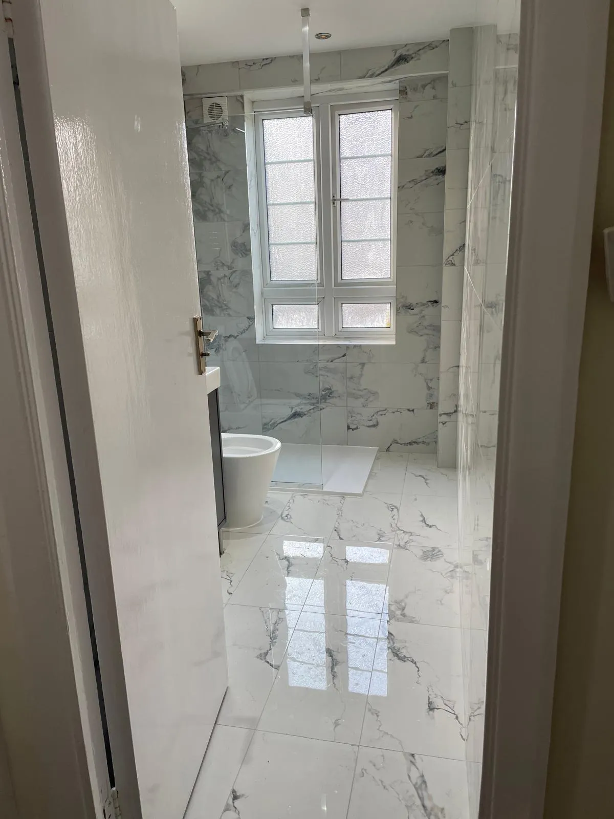 Bathroom, after the work