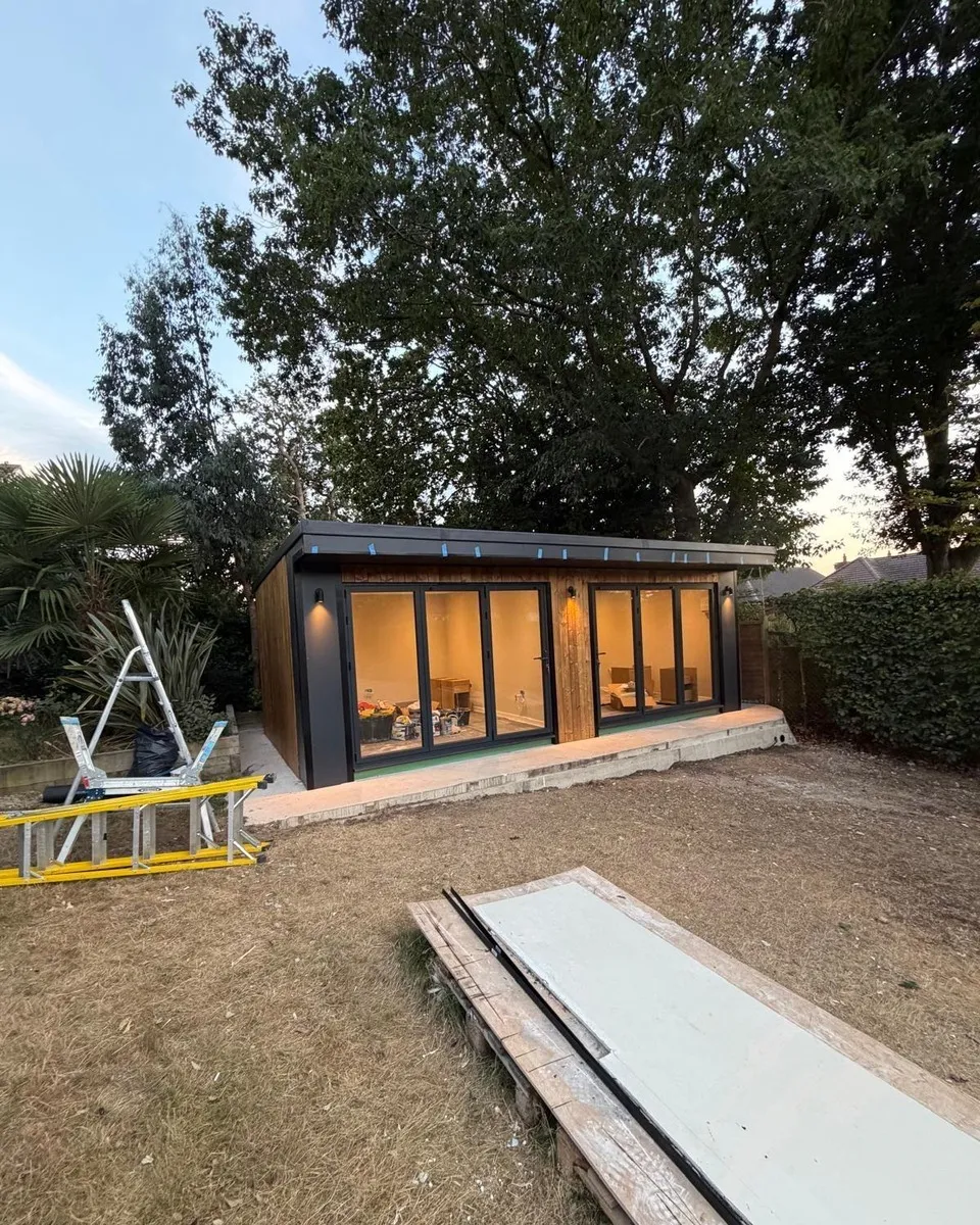 Garden room, after the work