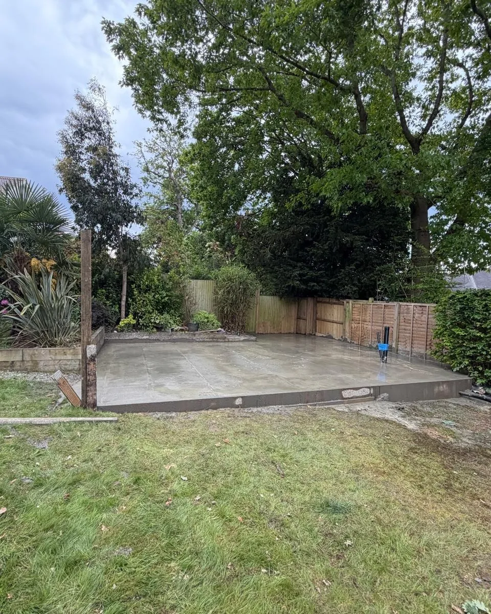 Garden room, before the work