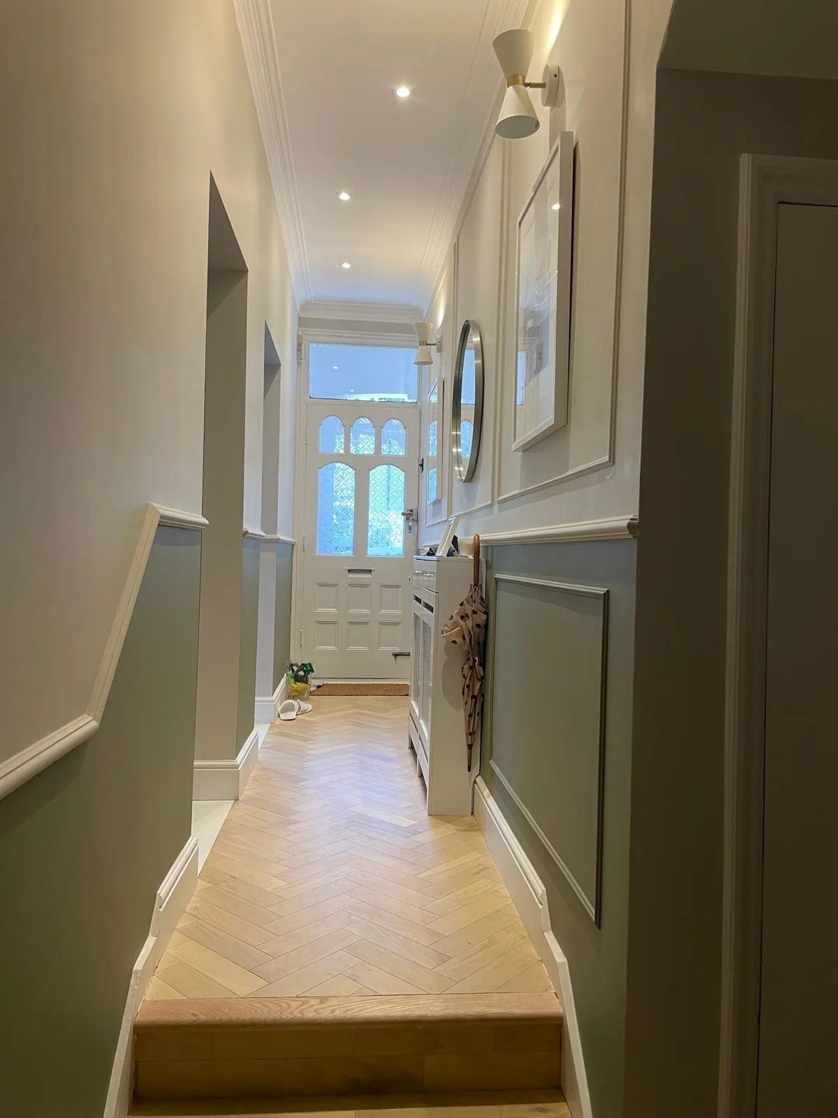 Hallway, after the work